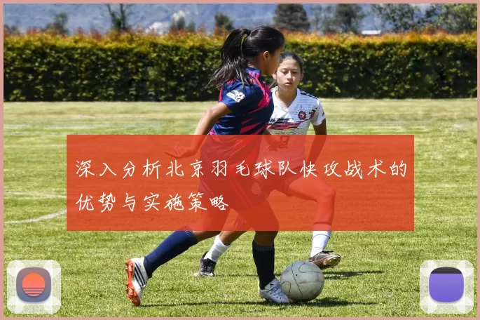 深入分析北京羽毛球队快攻战术的优势与实施策略