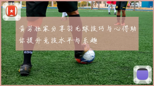 黄芳独家分享羽毛球技巧与心得助你提升竞技水平与乐趣